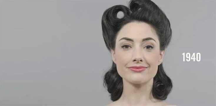 Макияж 100 лет Os cabelos favoritos das mulheres nos últimos 100 anos