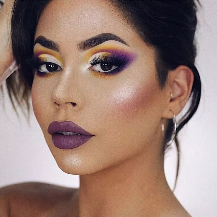 Макияж 11 Pin by Fabiolita.9 on Maquillaje Makeup, Makeup on fleek, Mauve matte lipstick