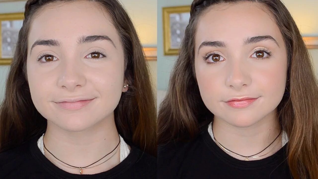 Макияж 15 лет девочки Everyday Makeup Tutorial For Teens Megan Lombardi - YouTube