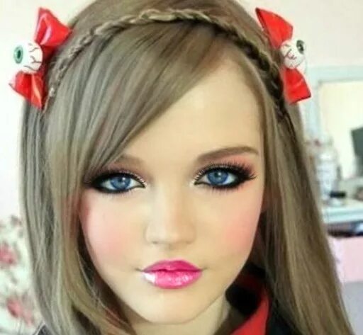 Макияж 15 лет девочки Dakota Rose, The Real-Life Barbie Dakota rose, Barbie girl, Human doll
