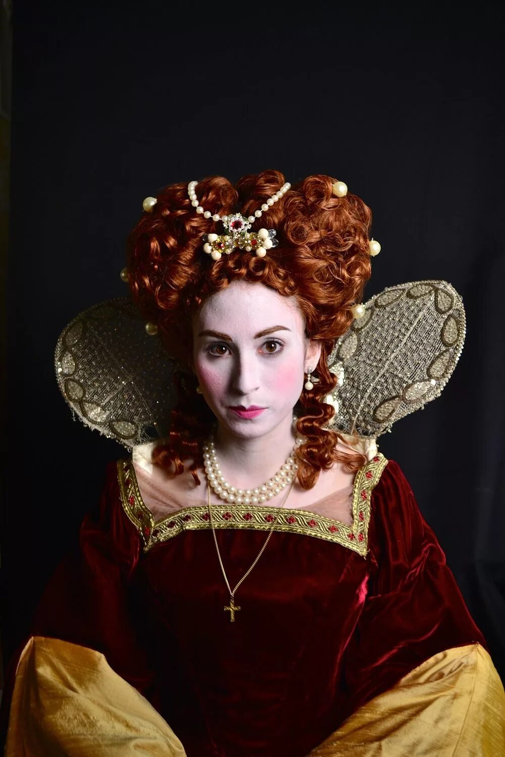 Макияж 15 века A Midsummer Night's Dream - Period Renaissance hairstyles, Historical hairstyles