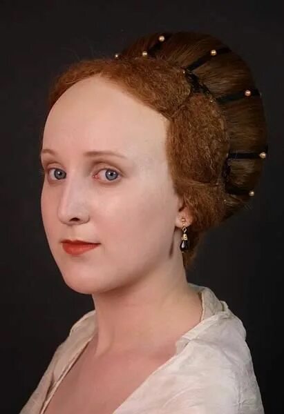 Макияж 15 века Renaissance Hair Style Renaissance hairstyles, Historical hairstyles, Medieval h