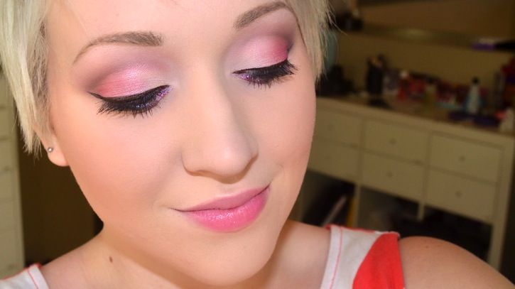 Макияж 16 Valentine's Day: Soft & Sweet Makeup Look & Tutorial Makeup looks tutorial, Swee