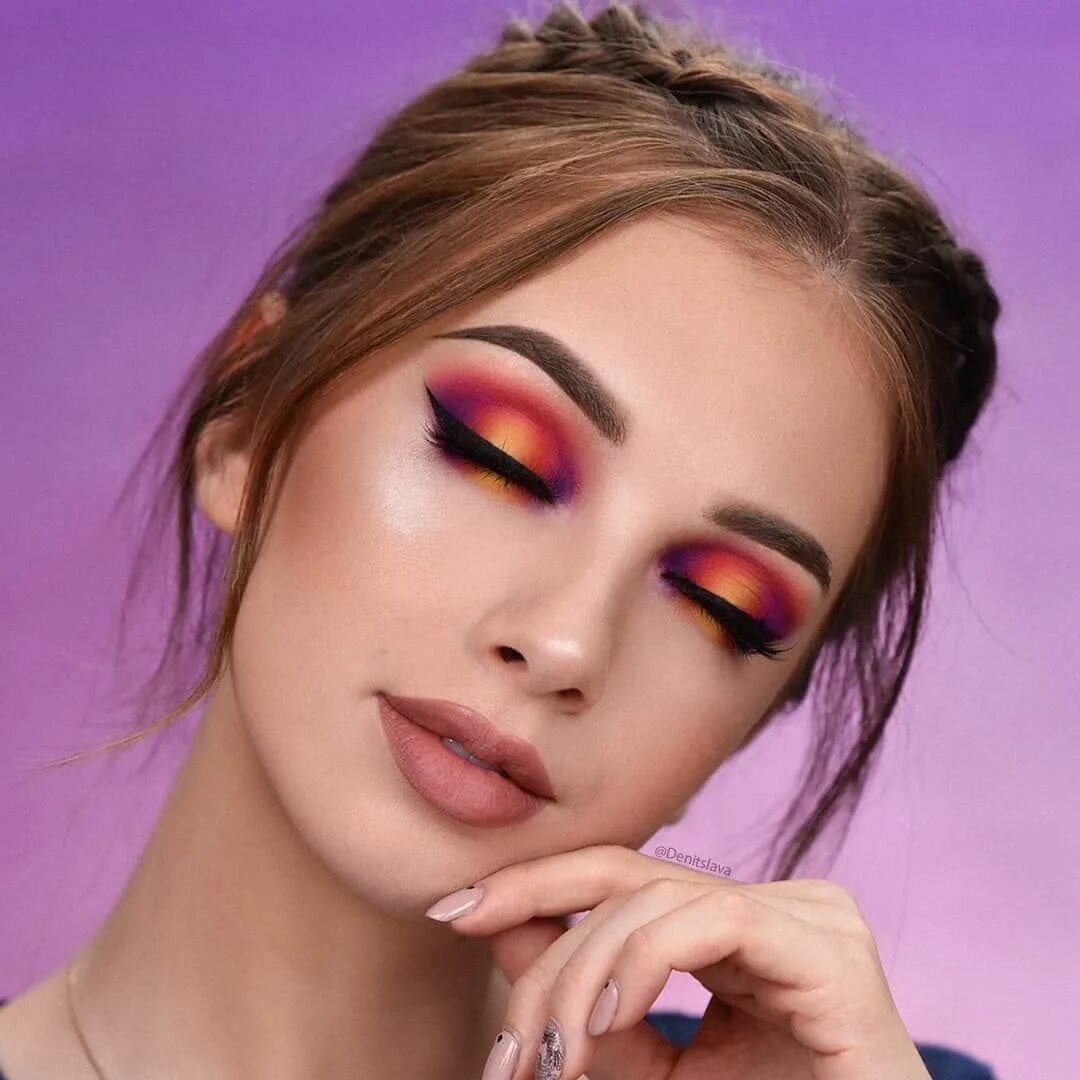 Макияж 16 79.7k Likes, 453 Comments - Denitslava (@denitslava) on Instagram: "Sunset smoke