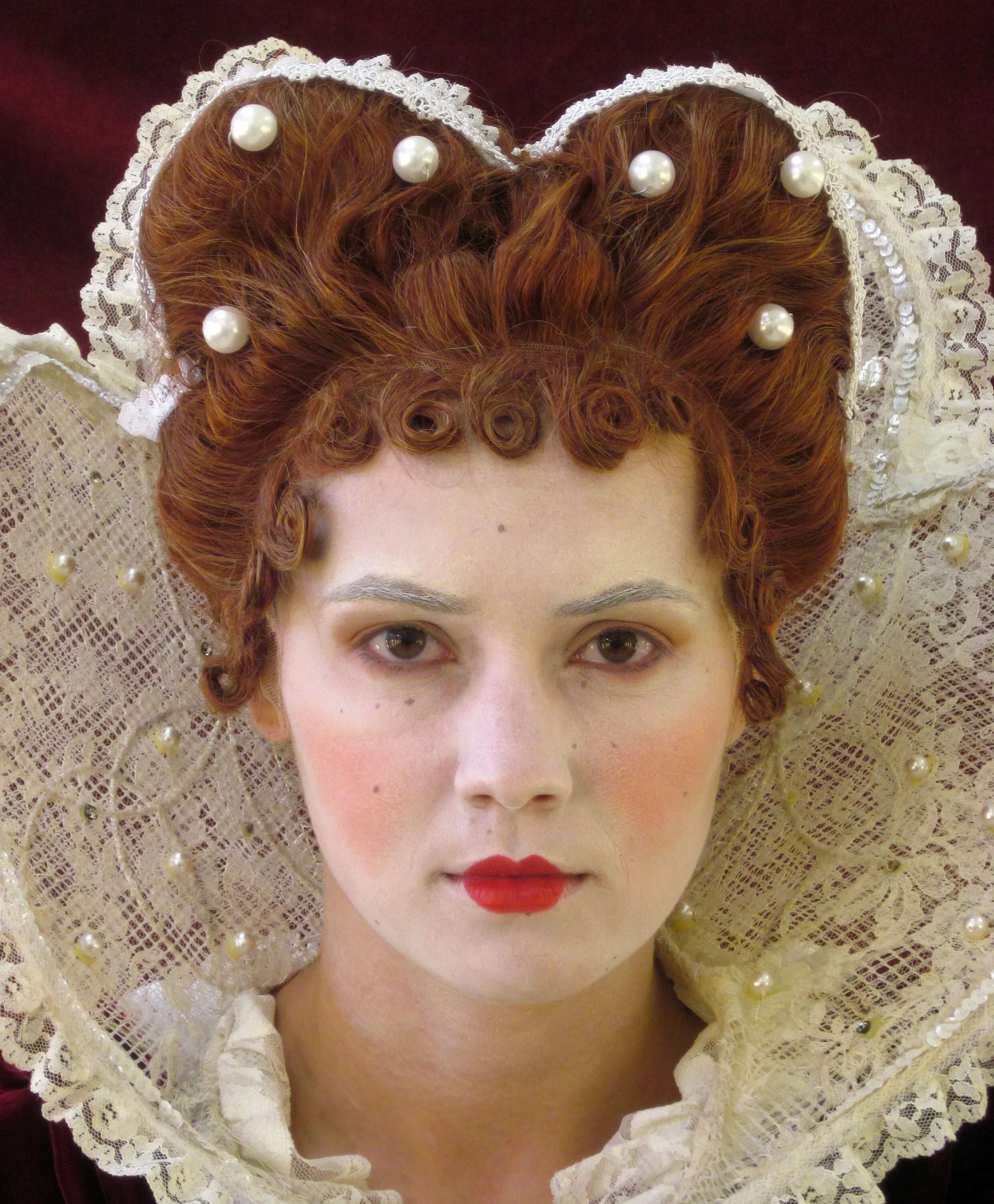 Макияж 17 века Thumper–Elizabethan Historical makeup, Elizabethan hair, Elizabethan era