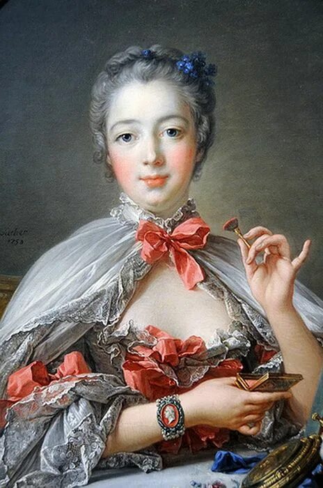 Макияж 17 века TOUCHING HEARTS Madame de pompadour, Marquise de pompadour, Jeanne antoinette po