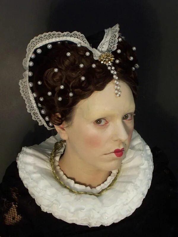 Макияж 17 века Thumper- Elizabethan Research Historical hairstyles, Elizabethan hair, Renaissan