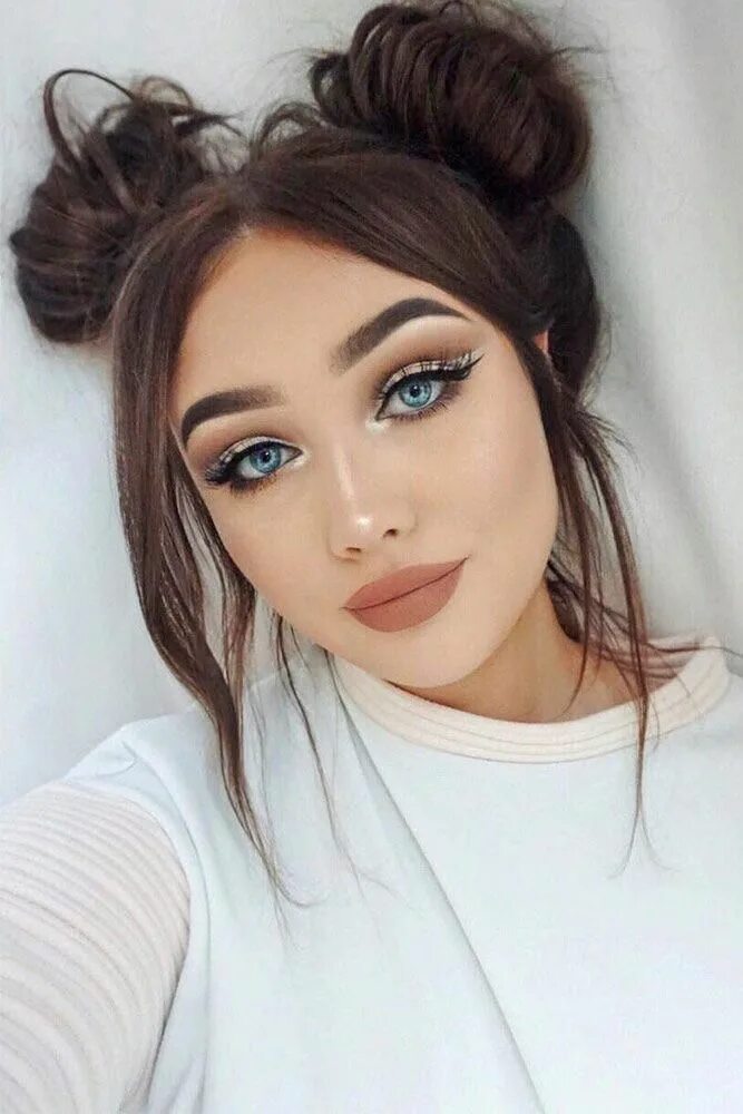 Макияж 19 года 50+ Romantic Hair And Makeup Ideas To Try This Valentine's Day Cute hairstyles f