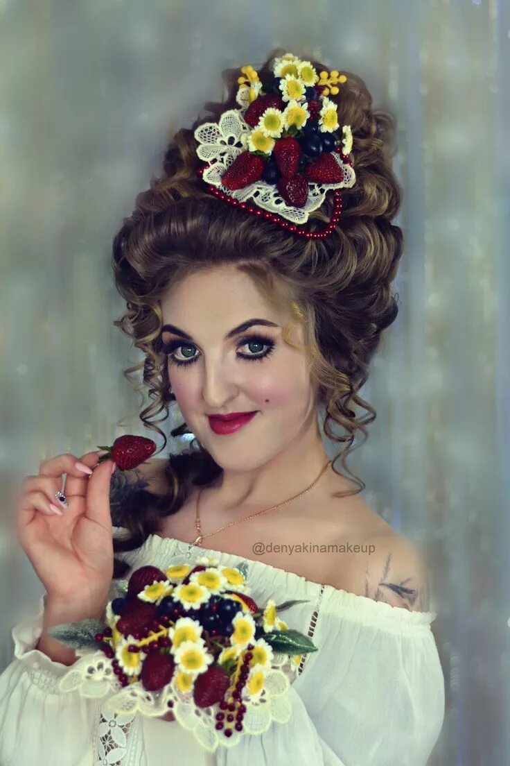 Макияж 19 века историческая прическа 18век hairstyle of the 18th century hairstyle historical п