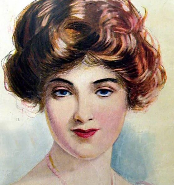 Макияж 19 века в россии 1910's Makeup Note: ROUGE, and lots of it! 1910's makeup, Vintage makeup, Retro 