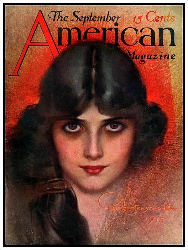 Макияж 1910 х годов Pin by Zofia Kornaga on Prasa Magazine cover, Rolf armstrong, Vintage makeup