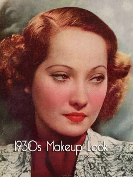 Макияж 1930 года The History of 1930s Makeup - 1930 to 1939 - Glamour Daze 1930s makeup, Makeup h
