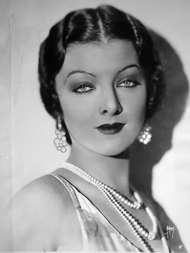 Макияж 1930 года Радикал-Фото: Картинка Hollywood, Myrna loy, Classic hollywood