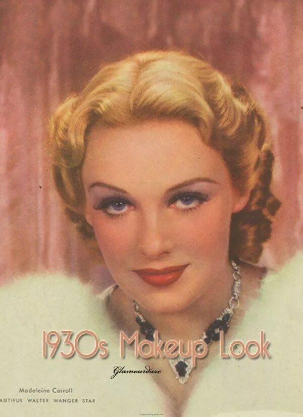 Макияж 1930 х годов 1930 make up 4 1930s makeup, Vintage makeup, 1930 makeup