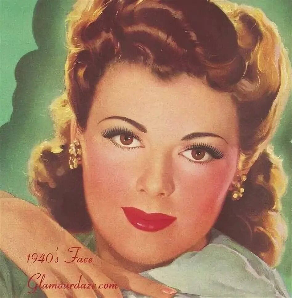 Макияж 1940 х годов 10 популярных идей на тему "1940 makeup look" для вдохновения