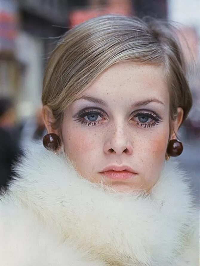 Макияж 1960 х годов Twiggy ツ ィ ギ-, ツ イ ッ ギ-, レ ト ロ メ イ ク
