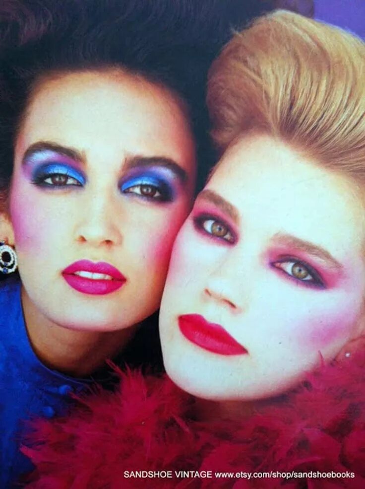 Макияж 1990 года 27 Worst '80s Fashion Trends vintage everyday 80s makeup, 80s makeup looks, 1980