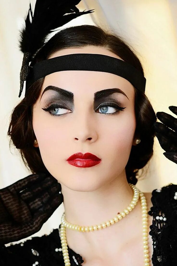 Макияж 20 Maquiagem para carnaval: sugestões de make para cair na folia 1920s makeup, 1920