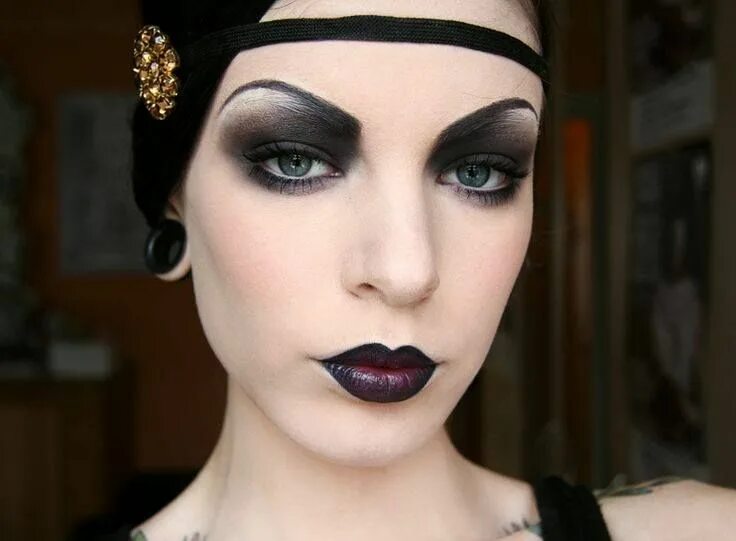 Макияж 20 Flapper flair Flapper makeup, 1920s makeup, Makeup