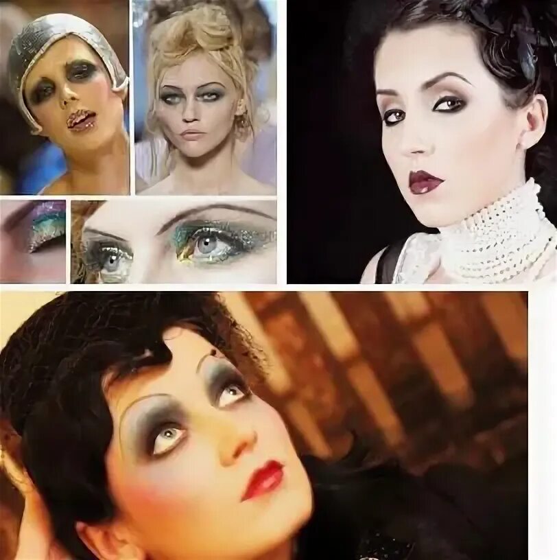 Макияж 20 The Roaring Twenties…in Make-Up! Hair cuts, Fine hair, Roaring twenties