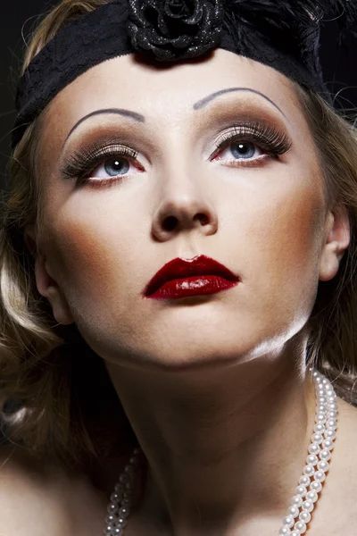 Макияж 20 30 годов 10 популярных идей на тему "maquillaje de escena" для вдохновения