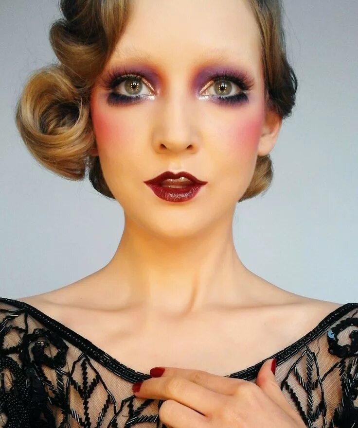 Макияж 20 века 75 Brilliant Halloween Makeup Ideas to Try This Year Halloween makeup, Flapper m