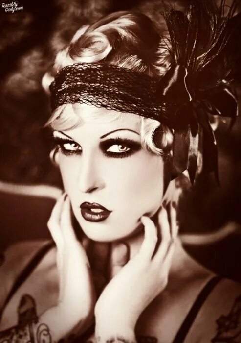 Макияж 20 века makeup Make-up-ideen, Make up
