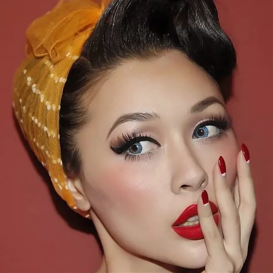 Макияж 2007 х годов Rockabilly Makeup Ideas for a Retro Glam Look