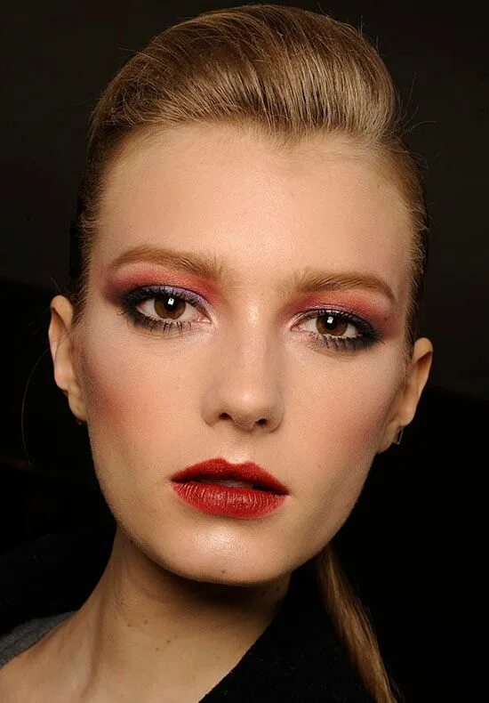 Макияж 2009 года Runway Beauty: 80's Makeup at Gucci Fall 2009 - Makeup For Life 80s makeup looks