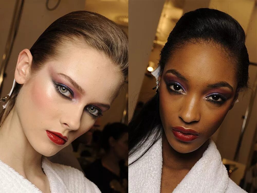 Макияж 2009 года Runway Beauty: '80s Makeup at Gucci Fall 2009 - Makeup For Life