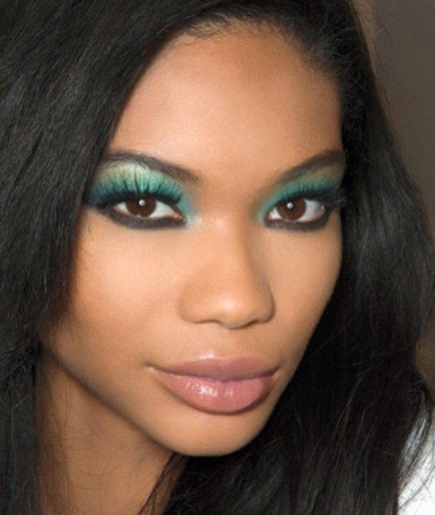 Макияж 2010 года Cool makeup ideas for brown eyes (38 photos): green makeup for brown eyes Exotic