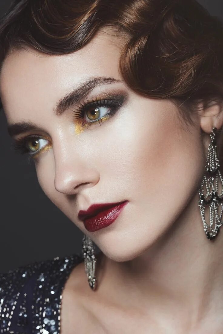 Макияж 2010 х годов от визажистов 75 of the Most Timeless Beauty Tips Gatsby makeup, Great gatsby makeup, Classic 