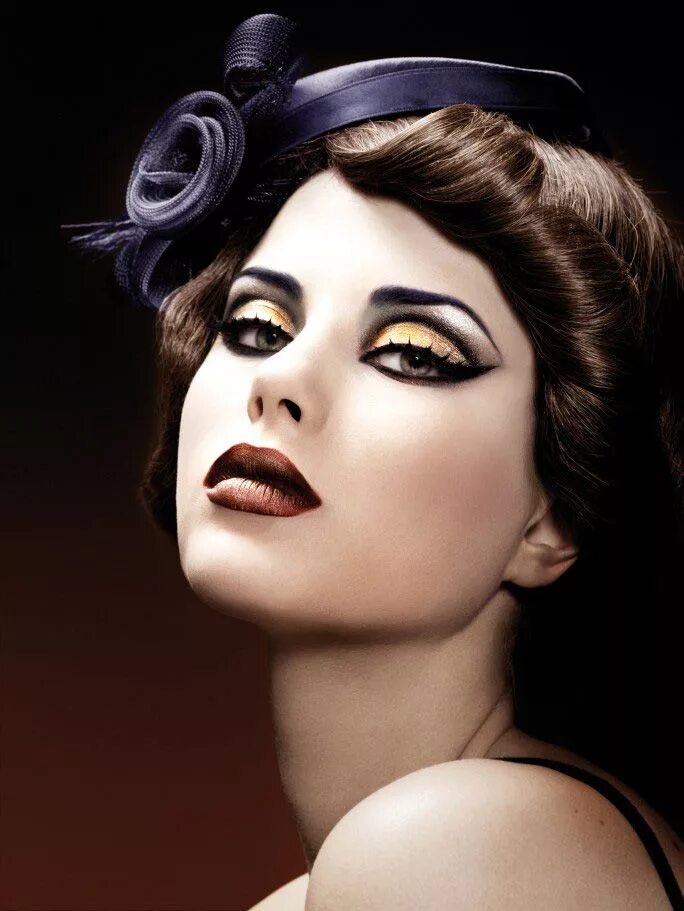 Макияж 2010 х годов от визажистов competition Steampunk makeup, Vintage makeup, Hair makeup