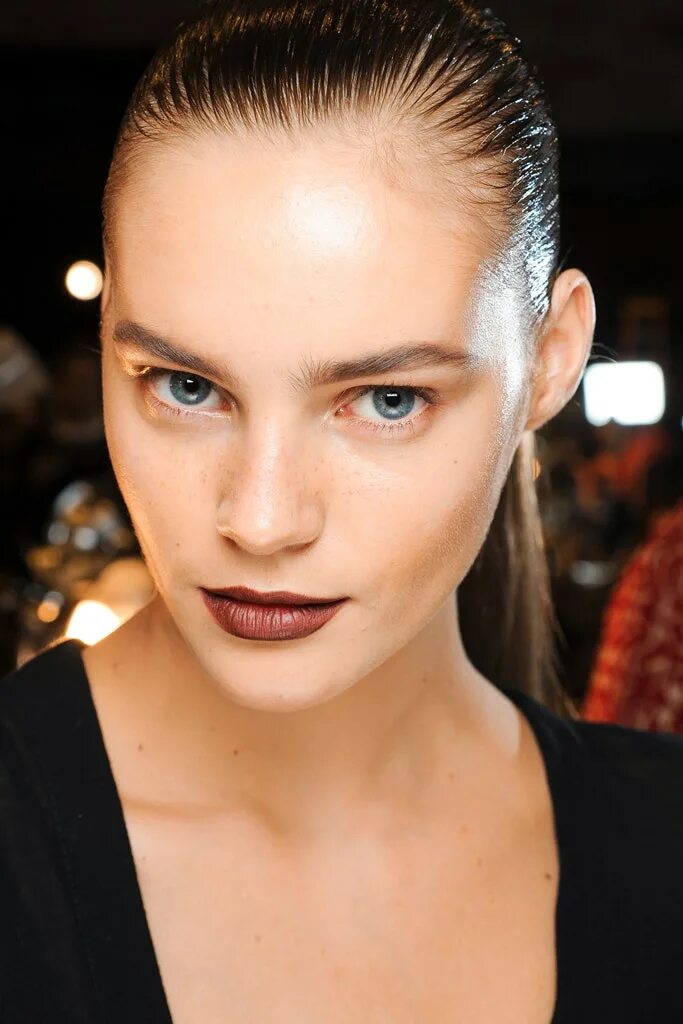 Макияж 2012 года Donna Karan Spring 2012 Ready-to-Wear Collection Vogue