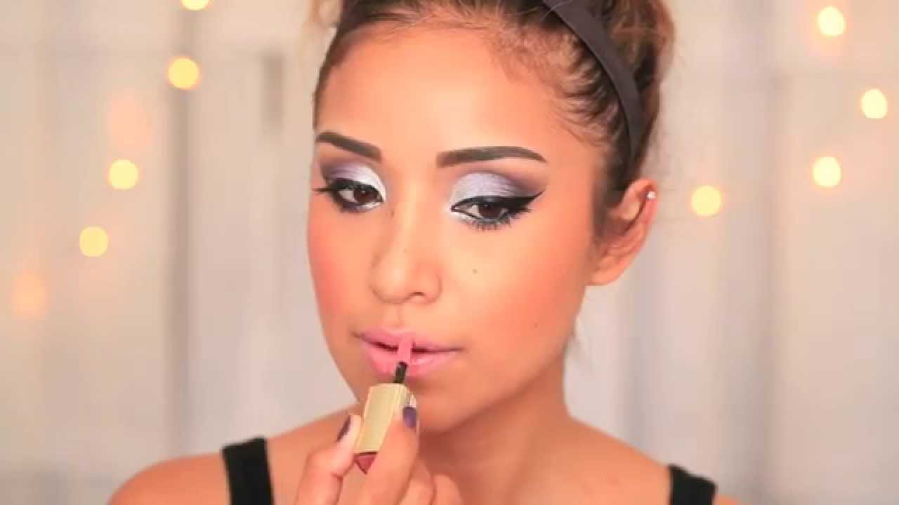 Макияж 2014 года Metallic Eyes Fall Trend 2014 - YouTube