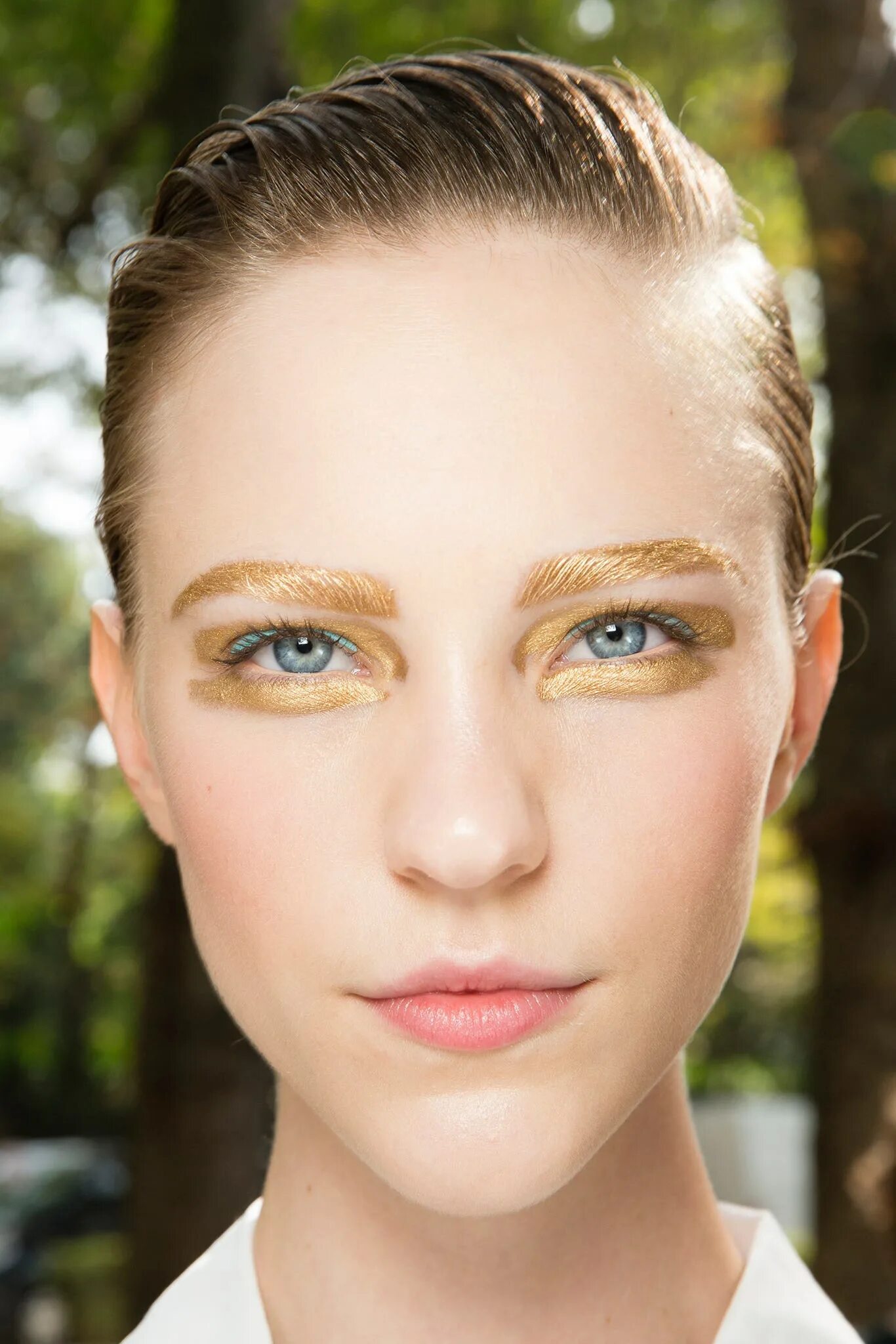 Макияж 2014 года Christian Dior Spring 2014 Ready-to-Wear Collection Vogue