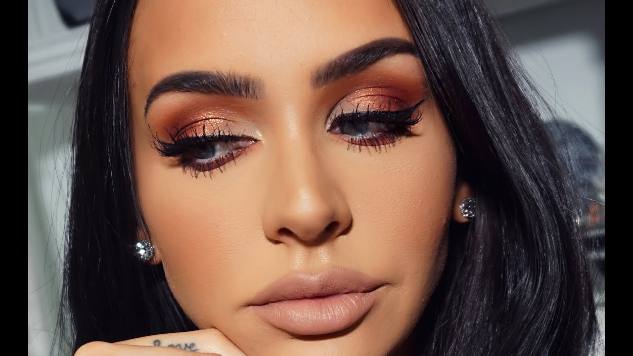 Макияж 2017 года MY BIRTHDAY MAKEUP 2017 Carli Bybel - YouTube