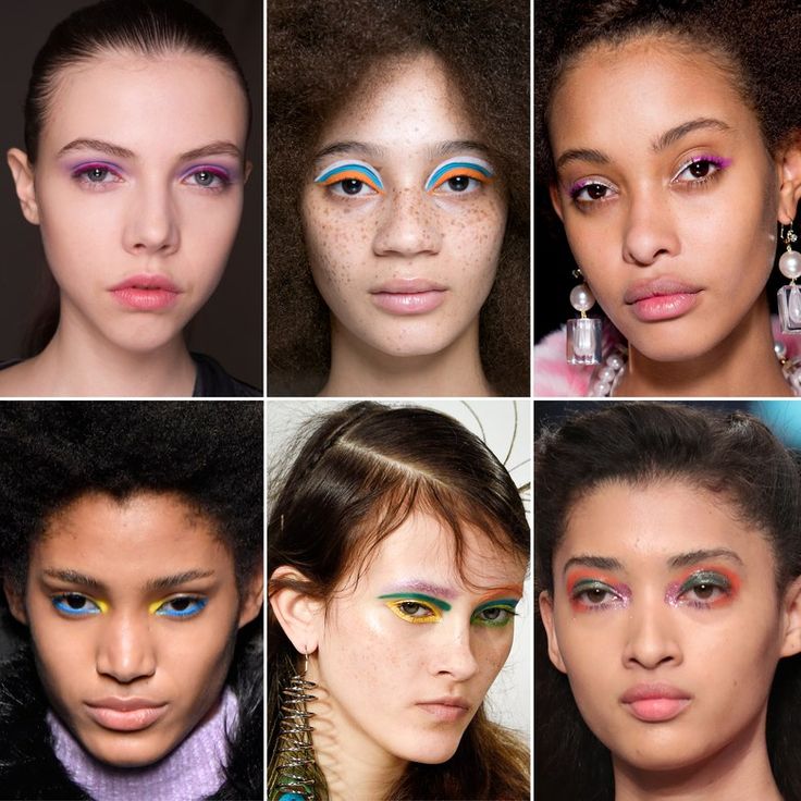 Макияж 2017 года среди подростков The Best Beauty Trends of Fall 2017 Beauty trends, Beauty, Colorful eyeshadow