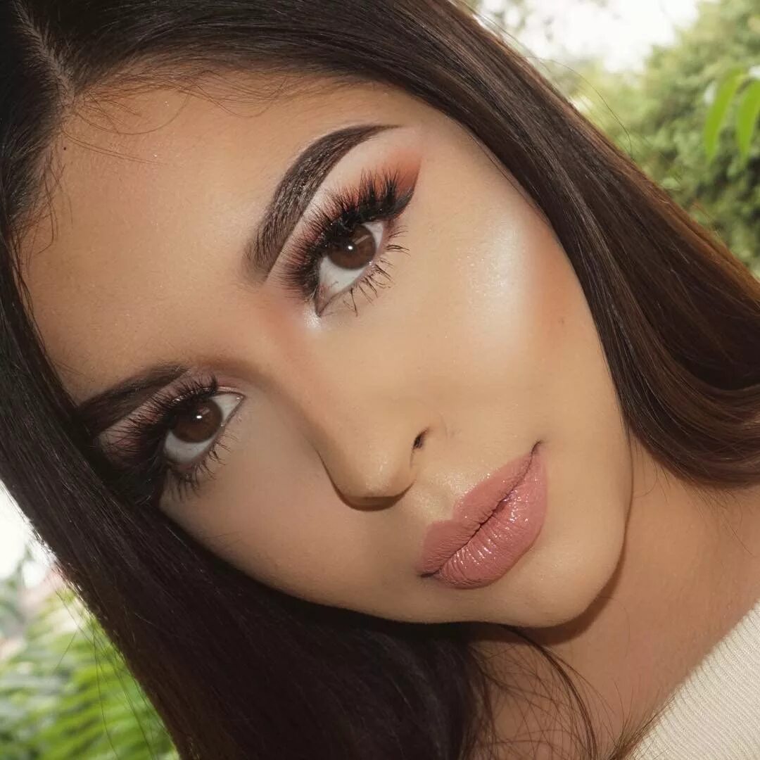 Макияж 2024 для карих глаз Today's full face glam Lashes: @velourlashes Whisp It Real Good via @muastephnic