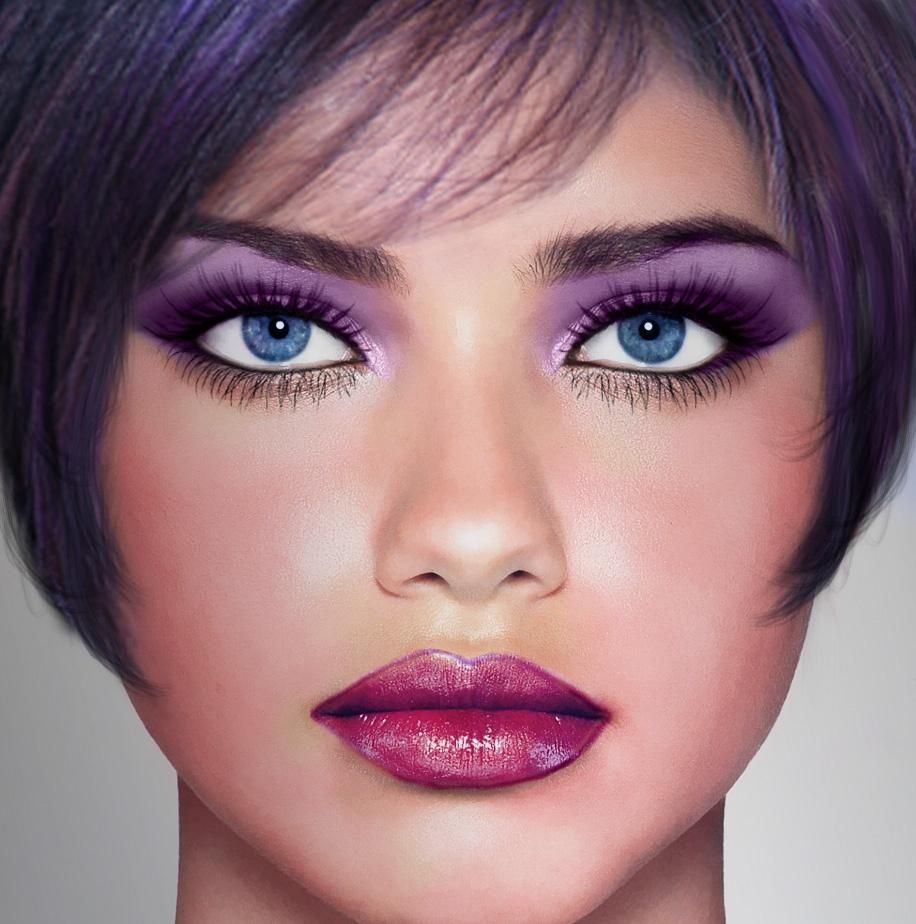Макияж 2024 тренды для голубых глаз mirada dulce pero atractiva Beautiful makeup, Makeup, Beauty