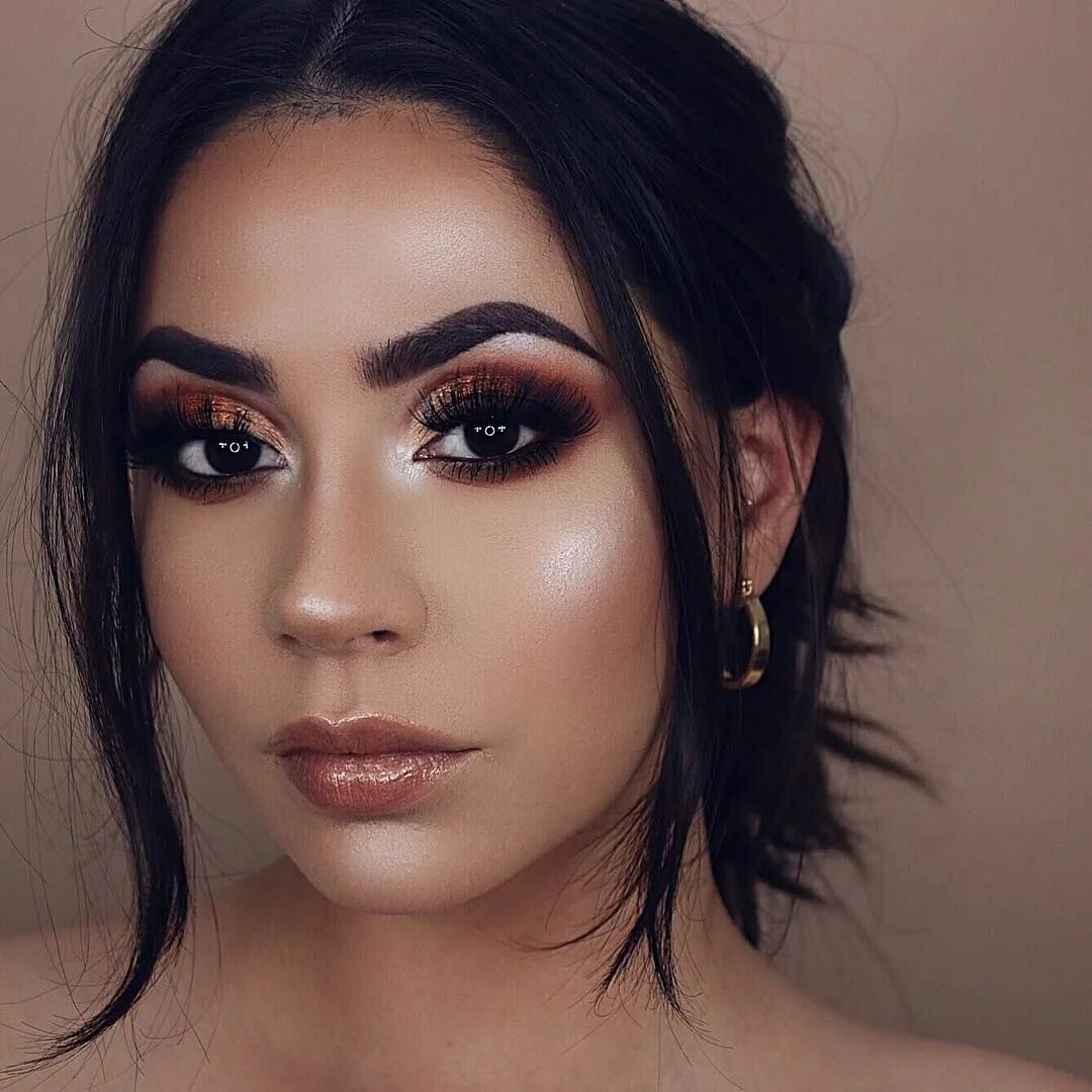 Макияж 2024 тренды для карих глаз Diana Maria (@dianamaria_mua) Skin makeup, Eye makeup, Wedding makeup for brown 