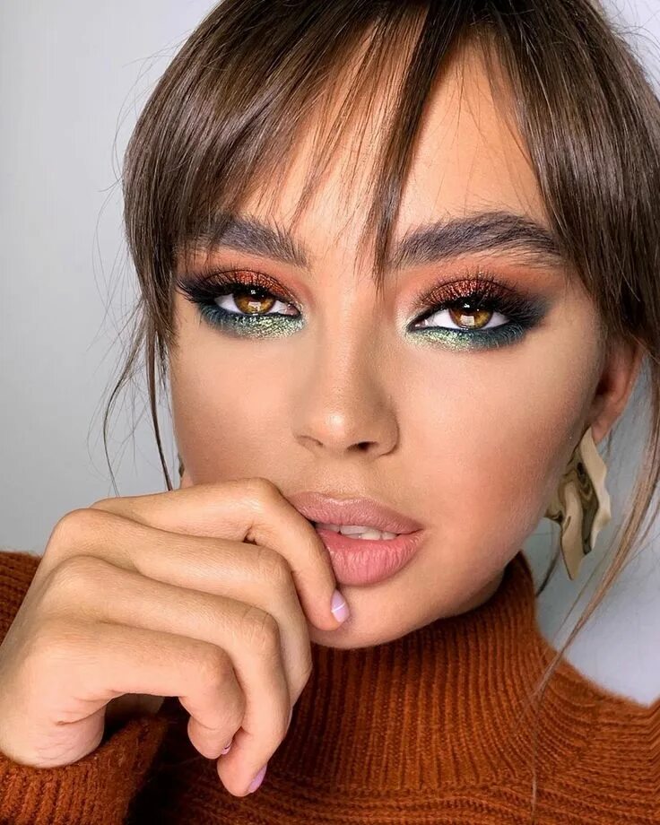 Макияж 2024 тренды для зеленых глаз день святого валентина valentine's day Beautiful Wedding Eye Make Up Ideas #eyem