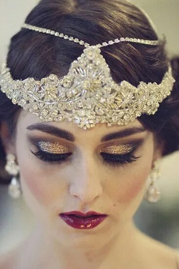 Макияж 20х в стиле гэтсби пошагово B e a u t y Great gatsby makeup, Gatsby makeup, 1920s makeup
