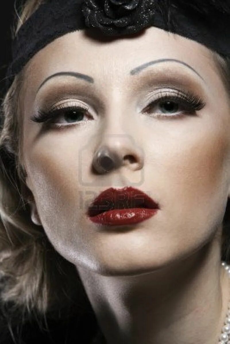 Макияж 30 30s make up, retro and inspired More Vintage makeup, Retro makeup, Makeup