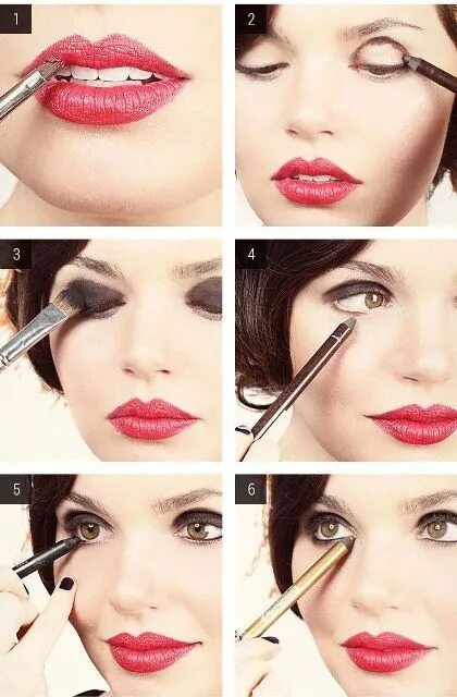 Макияж 30 пошагово Pin auf Beauty Makeup, Nature / unique skin