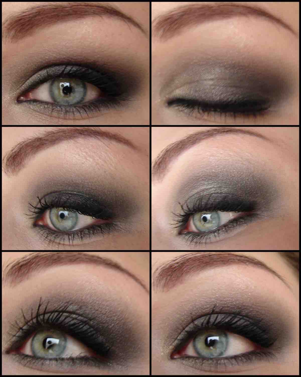 Макияж 45 для серых глаз Smokey Eyes Video Tutorial - Part II " MAGIMANIA