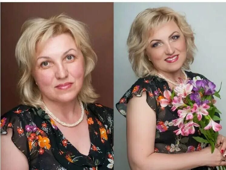 Макияж 45 фото Идеи макияжа на 8 марта для женщин зрелого возраста с советами визажистов + фото