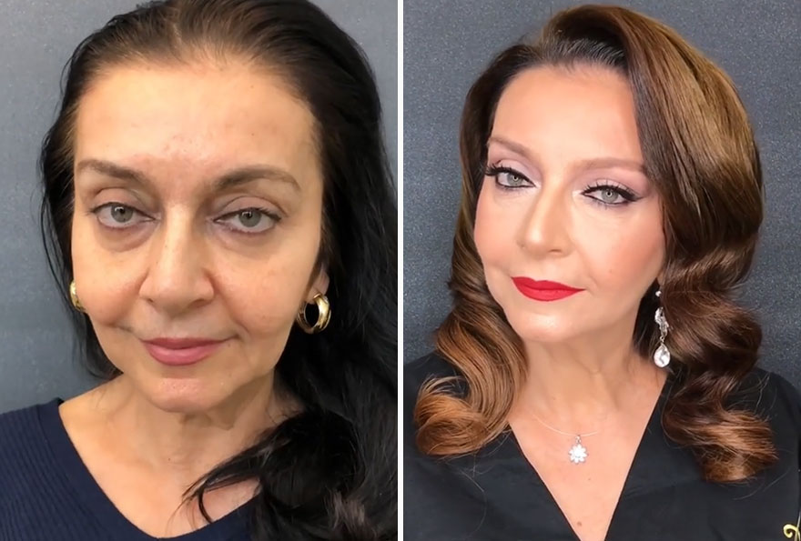 Макияж 47 лет 47 Makeup Transformations Causing Women To Look Decades Younger (New Pics)