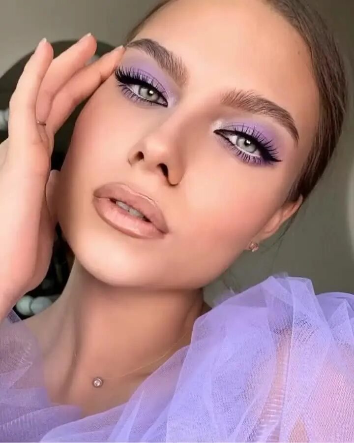 Макияж 5 classy Video Pastel makeup, Purple makeup, Glamorous makeup