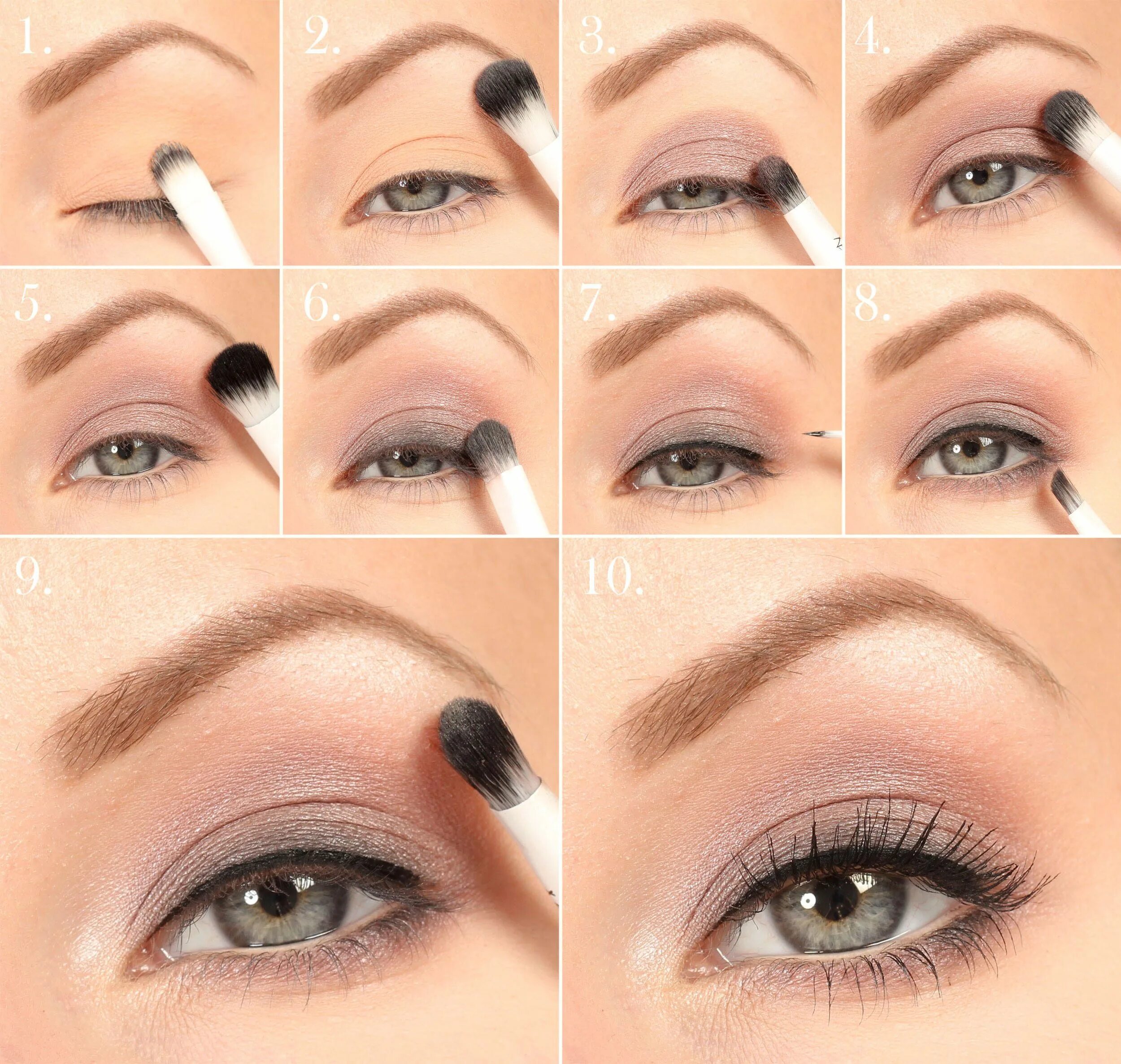 Макияж 50 на каждый день пошагово Sotade ögon med Nanshy Travel Brush Set Ögon, Sotiga ögon, Makeup
